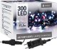 Springos Lampki choinkowe 300 led multikolor + flash 15m oświetlenie świąteczne IP44 UNIWERSALNY 1