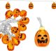 Springos Lampki na Halloween dynie girlanda łańcuch świetlny na baterie i pilota 20 LED UNIWERSALNY 7