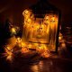 Springos Lampki na Halloween dynie girlanda łańcuch świetlny na baterie i pilota 20 LED UNIWERSALNY 8