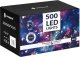 Lampki choinkowe Springos Lampki choinkowe 500 led biały zimny + niebieski flash 31,5 m oświetlenie świąteczne IP44 UNIWERSALNY 1