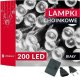 Lampki choinkowe Springos Lampki choinkowe 200 Led biały zimny 15,5 m oświetlenie świąteczne UNIWERSALNY 8