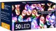 Lampki choinkowe Springos Lampki choinkowe 50 Led na baterie IP44 multikolor z programatorem UNIWERSALNY 2