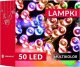 Lampki choinkowe Springos Lampki choinkowe 50 Led na baterie IP44 multikolor z programatorem UNIWERSALNY 10