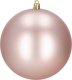 Springos Bombki choinkowe 4 szt. ozdoby świąteczne zawieszki 12 cm rose gold UNIWERSALNY 8