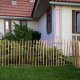 Springos Płot leszczynowy 500x100 cm ogrodzenie drewniane palisada łupanka ogrodowa UNIWERSALNY 6