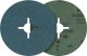 Fortis Krazek scierny, fibrowy,korund cyrkonowy 180mm K 24 FORTIS 1