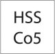 Wiertło Format Nawiertak DIN333 HSSCo5 kszt.A, 4,0mm TiAlN, FORMAT 4