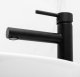 YokaHome Zestaw bateria prysznicowa z deszczownicą i bateria umywalkowa czarny loft- Yoka 3