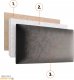 DecoNest Panel Tapicerowany Granatowy - 60x30 cm 1