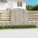 vidaXL Łukowaty kosz gabionowy 200x30x200/220 cm, galwanizowane żelazo 1
