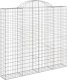 vidaXL Łukowaty kosz gabionowy 200x50x180/200 cm, galwanizowane żelazo 2
