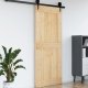 vidaXL Drzwi, 95x210 cm, lite drewno sosnowe 3