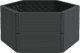 vidaXL Donica ogrodowa, antracytowa, PP 3