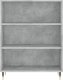 vidaXL Regał, szarość betonu, 69,5x32,5x180 cm 5