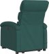 vidaXL Podnoszony fotel masujący, elektryczny, rozkładany, zielony 4