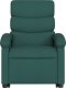 vidaXL Podnoszony fotel masujący, elektryczny, rozkładany, zielony 8