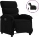 vidaXL Elektryczny fotel rozkładany, czarny, obity tkaniną 2