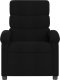 vidaXL Elektryczny fotel rozkładany, czarny, obity tkaniną 9