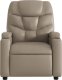 vidaXL Rozkładany fotel pionizujący z masażem, elektryczny, cappuccino 8