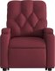 vidaXL Podnoszony fotel masujący, elektryczny, rozkładany, czerwony 8