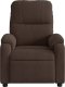 vidaXL Rozkładany fotel elektryczny, masujący, brązowy, mikrofibra 8