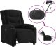 vidaXL Elektryczny fotel rozkładany, czarny, obity tkaniną 6