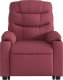 vidaXL Podnoszony fotel masujący, elektryczny, rozkładany, czerwony 8