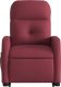 vidaXL Podnoszony fotel masujący, elektryczny, rozkładany, czerwony 8