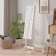 vidaXL Lustro stojące z LED, białe, 34x37x146 cm 1