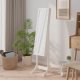 vidaXL Lustro stojące z LED, białe, 34x37x146 cm 4
