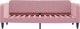 vidaXL Sofa z funkcją spania, różowa, 80x200 cm, obita aksamitem 3