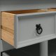 vidaXL Komoda Corona, szara, 112x43x78 cm, lite drewno sosnowe Lumarko! 6