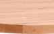 vidaXL Blat do stołu, 80x2,5 cm, okrągły, lite drewno bukowe 3
