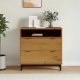 vidaXL Komoda FLAM, 80x40x80 cm, lite drewno sosnowe 1