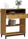 vidaXL Stolik barowy FLAM, 92x45x110 cm, lite drewno sosnowe 3