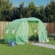 vidaXL Szklarnia ze stalową ramą, zielona, 6 m, 3x2x2 m 1