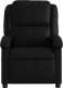 vidaXL Rozkładany fotel masujący, czarny, sztuczna skóra 4