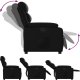vidaXL Fotel rozkładany, czarny, sztuczna skóra 4