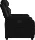 vidaXL Fotel rozkładany, czarny, sztuczna skóra 7