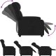 vidaXL Fotel rozkładany, czarny, sztuczna skóra 4