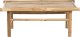 Beliani Stolik ogrodowy drewno bambusowe 80 x 45 cm jasny TODI 4