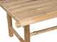 Beliani Stolik ogrodowy drewno bambusowe 80 x 45 cm jasny TODI 5