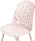 Beliani Zestaw 4 krzeseł do jadalni różowy EMORY 6