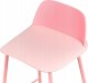 Beliani Zestaw 4 krzeseł barowych różowy MORA II 7