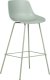 Beliani Zestaw 2 krzeseł barowych jasnozielony EMMET 3