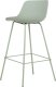Beliani Zestaw 2 krzeseł barowych jasnozielony EMMET 5