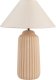 Lampa stołowa Beliani Lampa stołowa ceramiczna beżowa NURIA 1