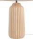 Lampa stołowa Beliani Lampa stołowa ceramiczna beżowa NURIA 5