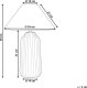Lampa stołowa Beliani Lampa stołowa ceramiczna beżowa NURIA 8