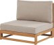 Beliani Sofa ogrodowa z-certyfikowanego-drewna-akacjowego 3-osobowa jasna TIMOR II 5